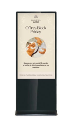 Affichage dynamique 55 pouces