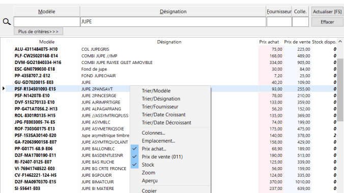 firstmag point de vente - articles